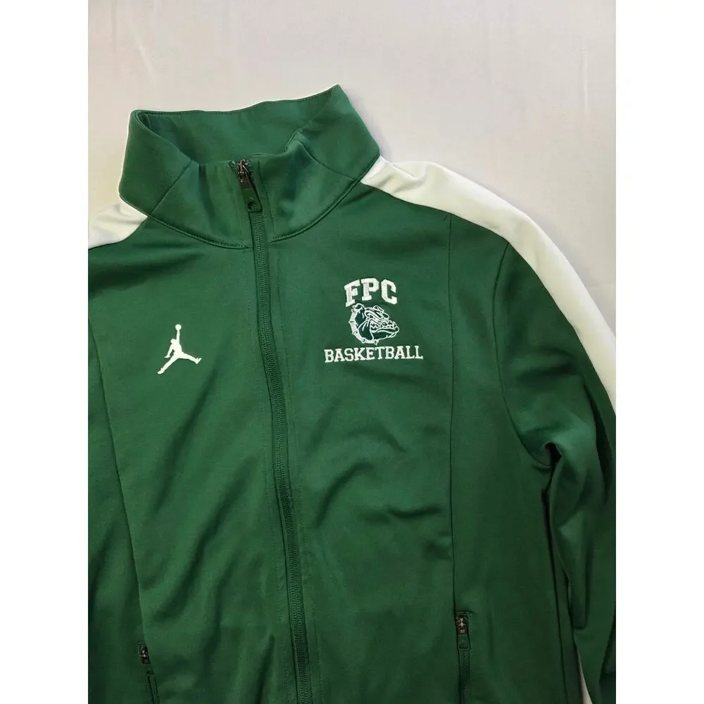 Air Jordan Pioneer Green Full Zip Jacket Size S